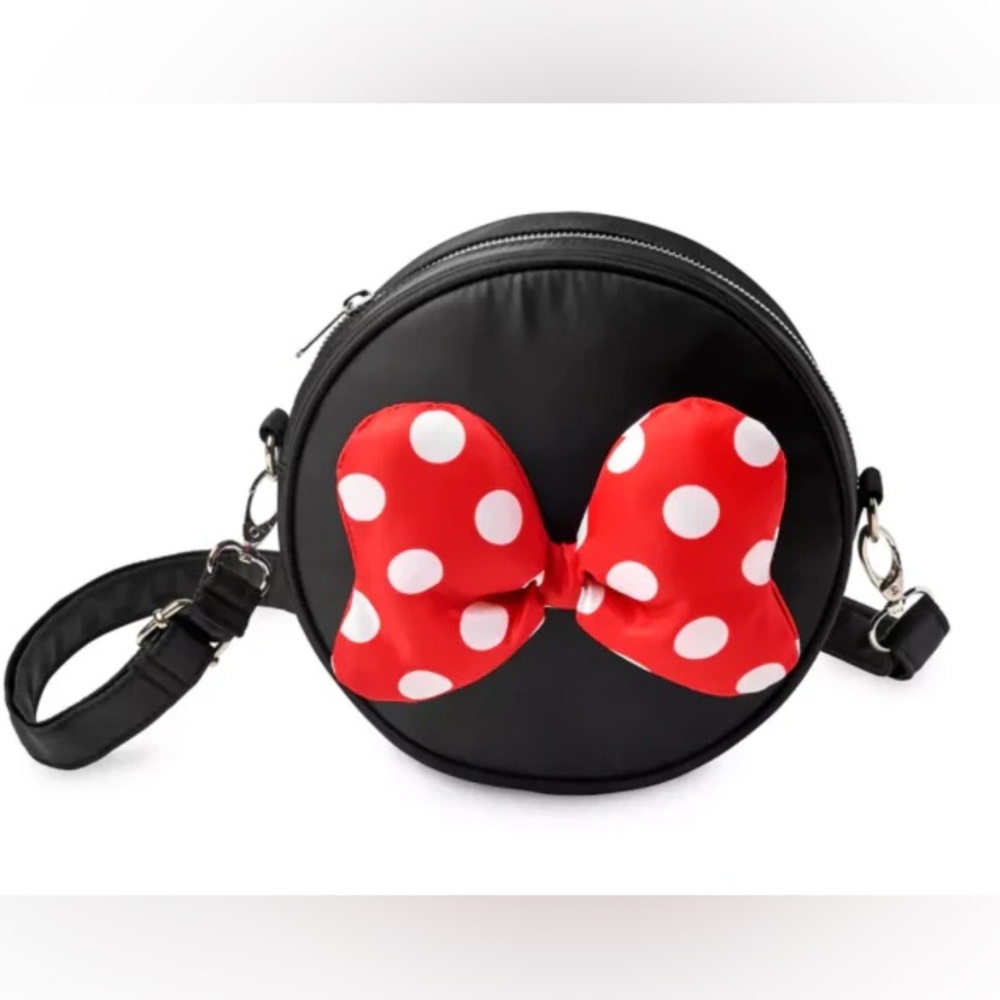 NWT Disney Minnie Mouse 3D Bow Crossbody Bag
